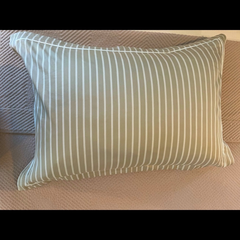 Restoration Hardware standard pillow shams